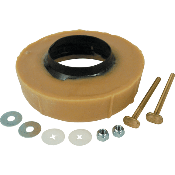 Do it Best No. 35B Wax Ring Extender Kit - Single Pack  Residential Use, Standard Application