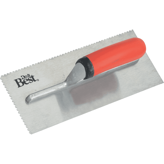 Do it Best Notched Trowel - Pack of 12 Residential Use, Standard Application