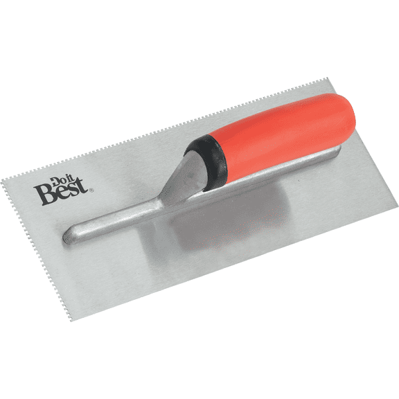 Do it Best Notched Trowel - Pack of 2 Residential Use, Standard Application