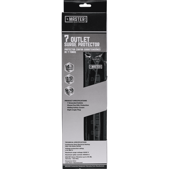 Do it Best Phone, Fax, or DSL Surge Protector Strip - Pack of 4  Residential Use, Standard Application