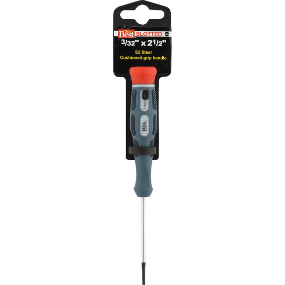 Do it Best Precision Slotted Screwdriver - Pack of 4  Heavy-Duty Construction, Professional Use