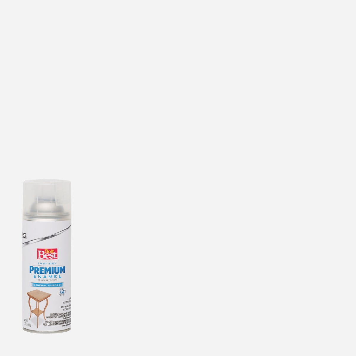 Rust-Oleum Premium Enamel Acrylic Spray Paint - Durable Clear Finish - 12 oz