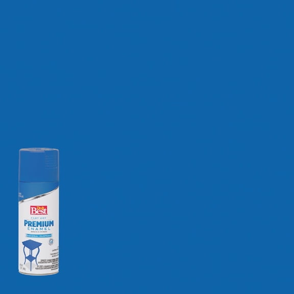 Rust-Oleum Premium Enamel Spray Paint - Gloss, Durable - 12 oz, Ocean Blue