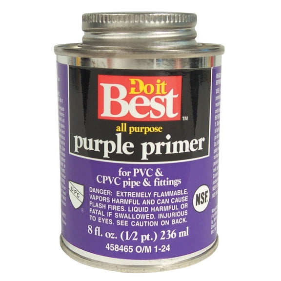Do it Best Purple Pipe and Fitting Primer - Pack of 12