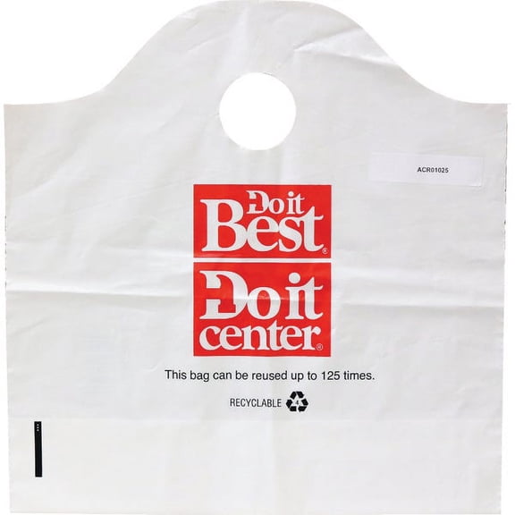 Do it Best Reusable Plastic Shopping Bag (250-Pack) 90286