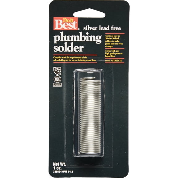 Do it Best Silver Lead-Free Solder - Single Pack