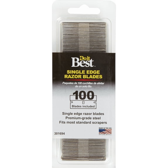 Do it Best Single Edge Razor Blade - Single Pack — Residential Use, Standard Application