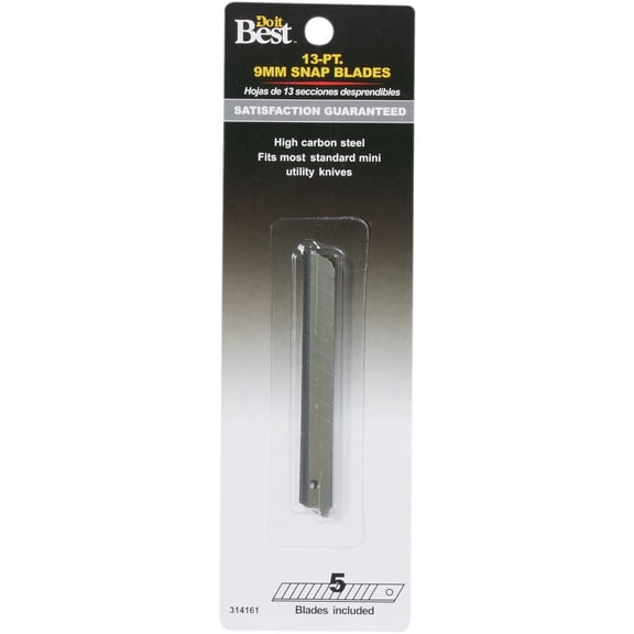 Do it Best Snap-Off Knife Blade - Pack of 4