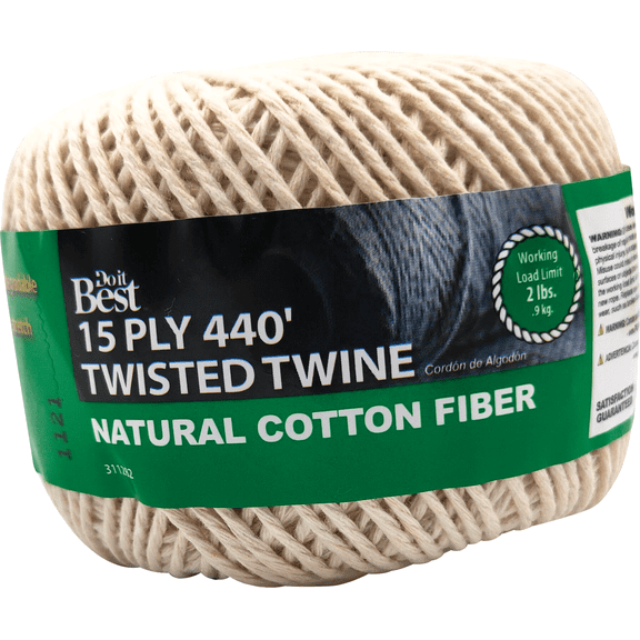 Do it Best Twisted Twine - Pack of 2  Residential Use, Standard Application