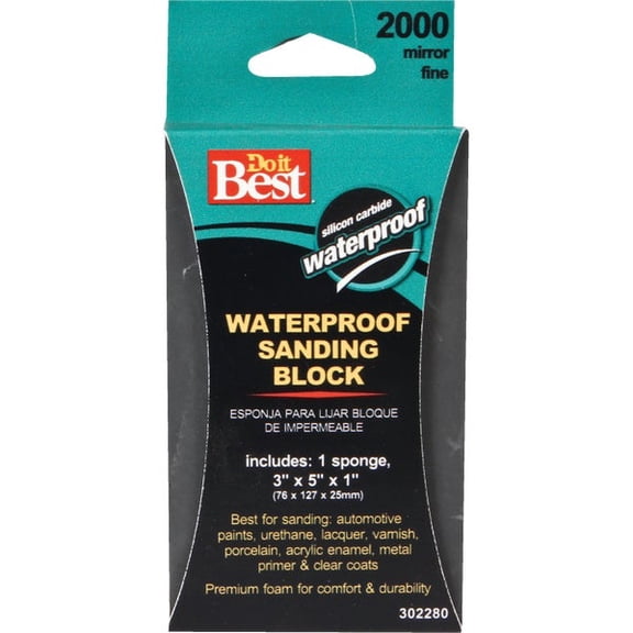 Ali Industries Do it Best Waterproof Sanding Sponge