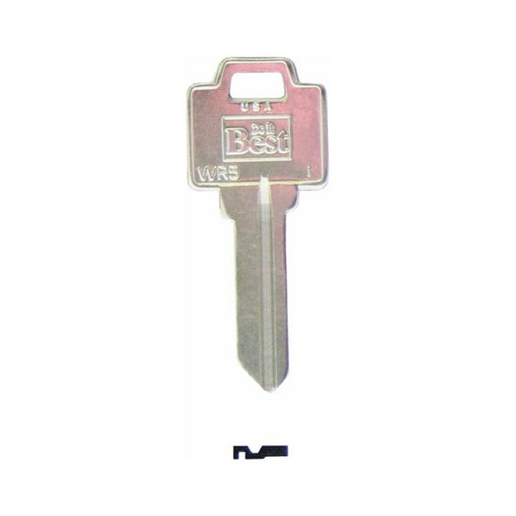 Kaba Ilco Corp. House Key WR5/N1054WB - Nickel Plated - 10 Pack