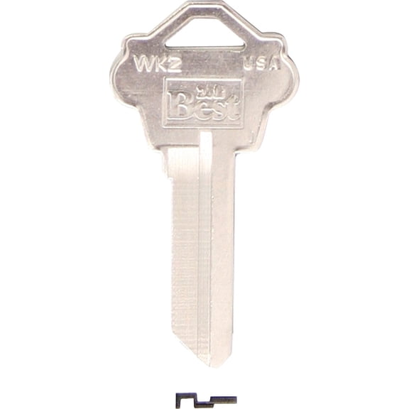 Do it Best Weslock House Key - Single Pack