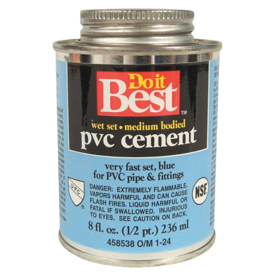 Do it Best Wet Set PVC Solvent Cement - Pack of 2