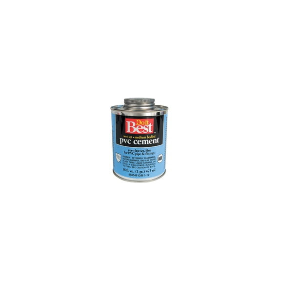 Do it Best Wet Set PVC Solvent Cement - Pack of 2