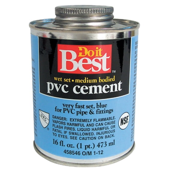 Do it Best Wet Set PVC Solvent Cement - Pack of 4