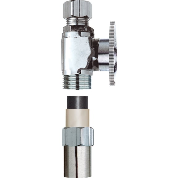 Do it CPVC X Compression Quarter Turn Straight Valve - Pack of 2