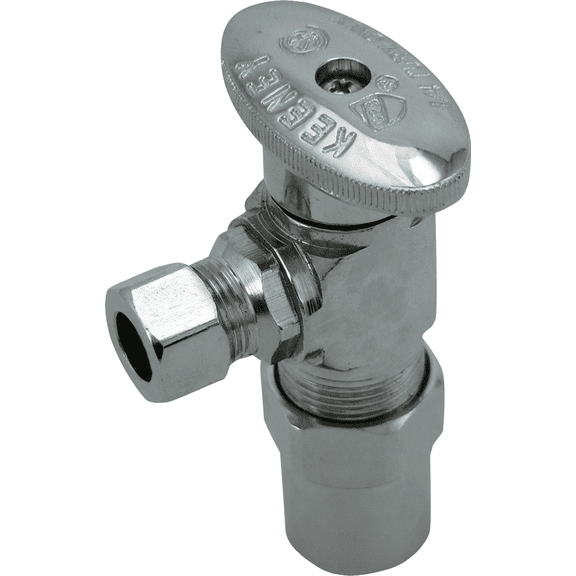 Do it CPVC x Compression Quarter Turn Angle Valve - Pack of 12 Residential Use, Standard Application
