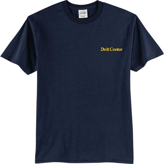 Do it Center Small Navy Blue T-Shirt DICTSHIRTSMNAVY