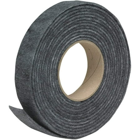 Thermwell Felt Weatherseal - Insulate Weather Seal - 1-1/4 In, Gray