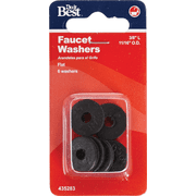 Do it Flat Faucet Washers - Pack of 4   Construction & DIY Use, Standard Hardware Spec