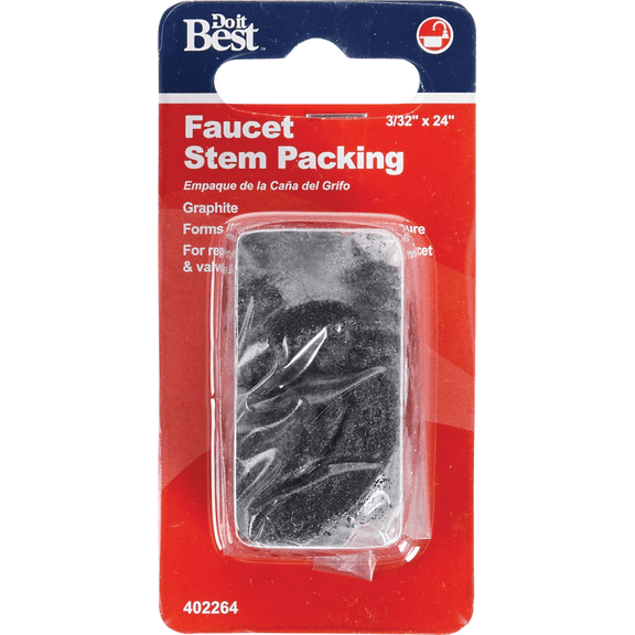 Do it Graphite Stem Packing - Single Pack Residential Use, Standard Application