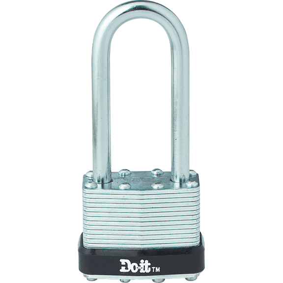 Do it Laminated Steel Padlock - Single Pack  Residential Use, Standard Application