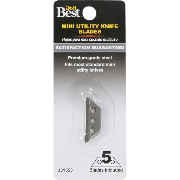 Do it Mini Utility Knife Blade - Pack of 2 Residential Use, Standard Application