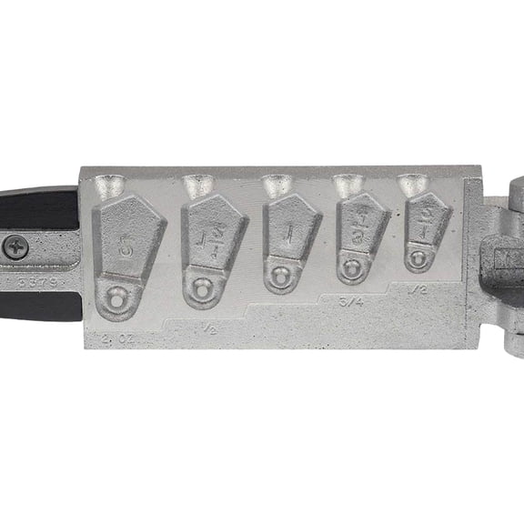 Do It Molds Flat Bank Sinker Mold 1/2-2 oz