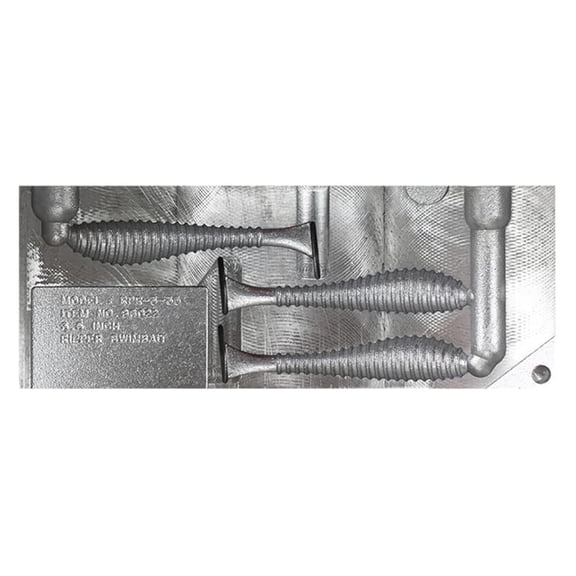 Do it Molds Ripper 3.5" Soft Plastic Fishing Lure Mold for Making Your own Fishing Lure