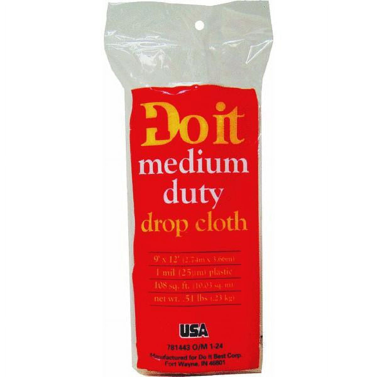 Do it Plastic Drop Cloth