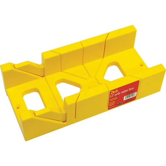Do it Plastic Miter Box - Pack of 12
