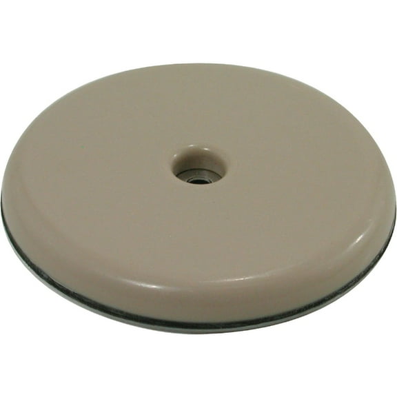 Do it 1-1/2 In. Round Adhesive or Screw on Furniture Glide, (4-Pack) 239186