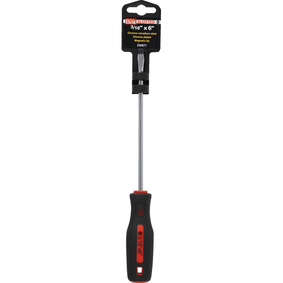 Do it Slotted Screwdriver - Single Pack — Heavy-Duty Construction ...