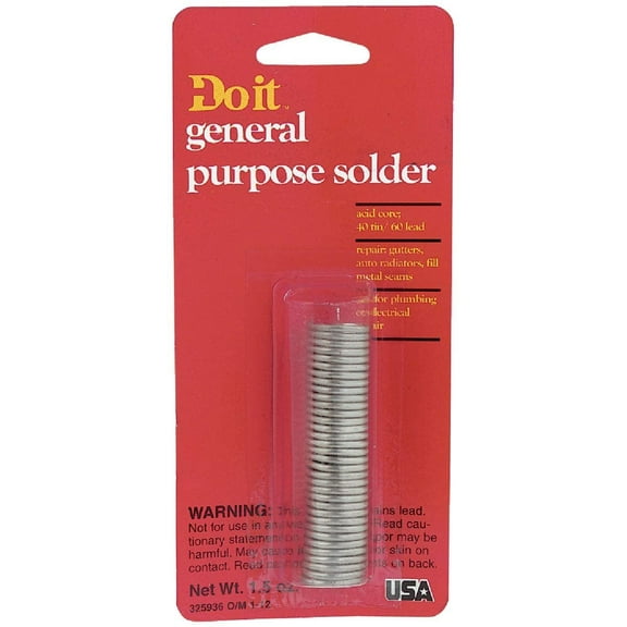 Oatey Solder It Solder - Pipe Solder Key Attribute