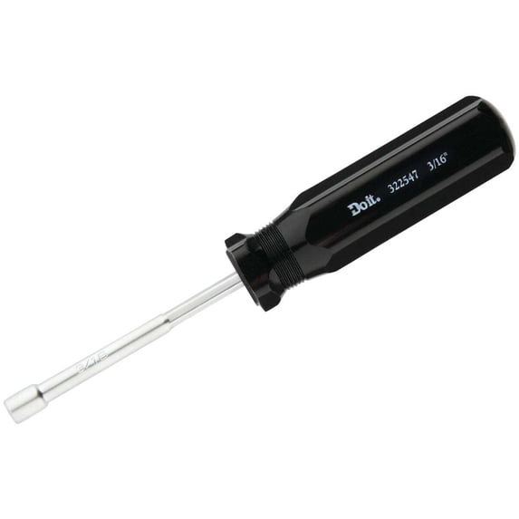 Do it Standard 3/16 In. Nut Driver with 3 In. Solid Shank 322547