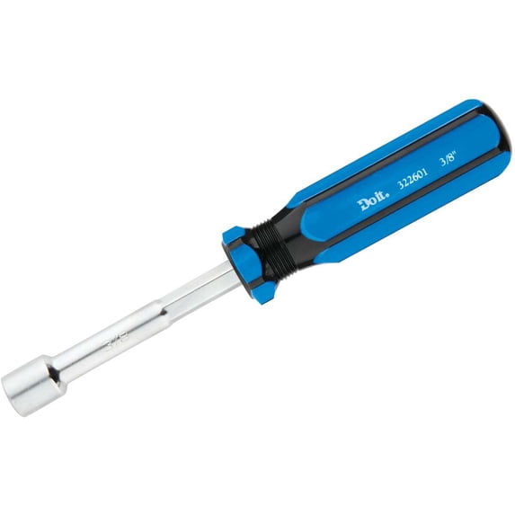 Do it Best Tools Nut Driver Standard - 3/8 In. Solid Shank, Rust Resistant, Steel, Silver