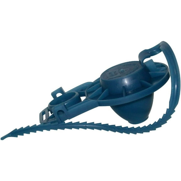 Lavelle Toilet Flapper Non-Adjustable Rubber - 2 Inch, Blue