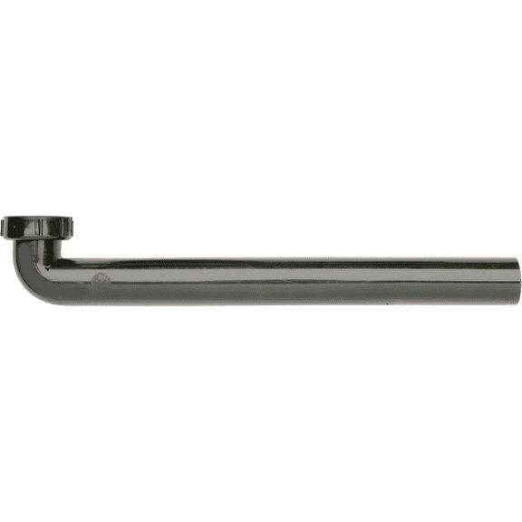 Do it Waste Arm Direct Connect Black Plastic - Pack of 12 Residential Use, Standard Application