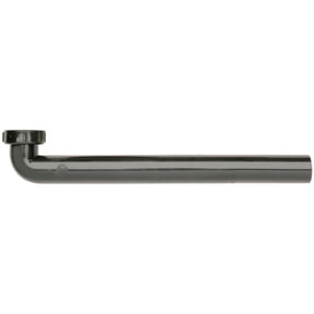 Do it Waste Arm Direct Connect Black Plastic - Pack of 4