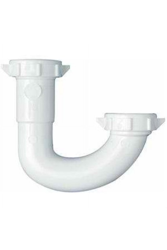 Do it White Plastic J-Bend