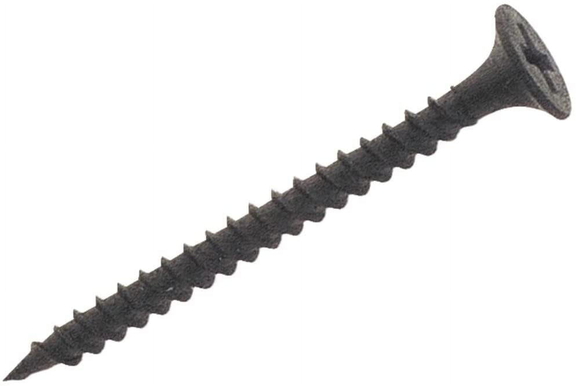 PrimeSource Drywall Screw Fine Thread - Phosphate Finish - 8x2-1/2 In, 6 Oz