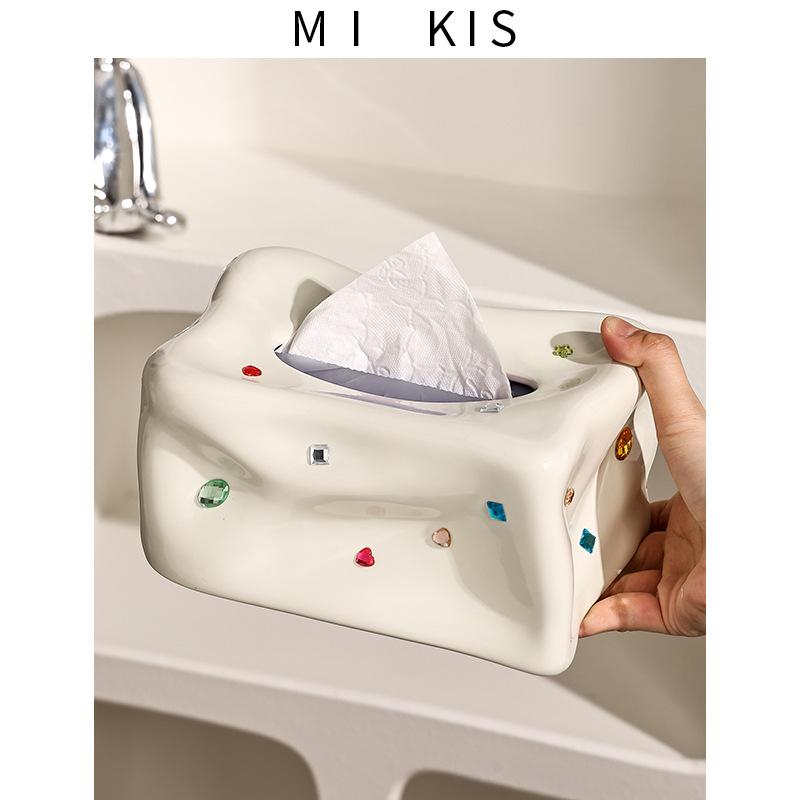 Do not define the tissue box hot girl wind gem creative paper box