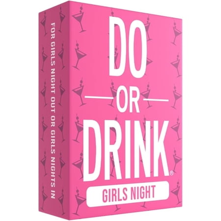 Do or Drink Girls Night Bachelorette Party Card Games Drinking Games for Adults with 250 Cards