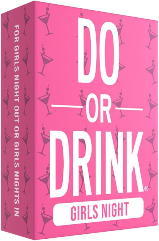 Do or Drink Girls Night Bachelorette Party Card Games Drinking Games for Adults with 250 Cards