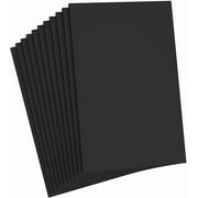 Do²ping Black Foam Sheets Crafts, 8.5x5.5 Inch Eva Color Craft Foam Paper for Crafts Project Classroom Scrapbook DIY Cosplay (Black-10 Sheets)