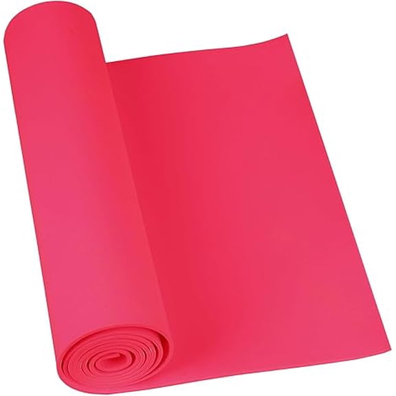 Do²ping Halloween Red Eva Foam Sheets for Craft, 2mm Thick 49"x13.5" Eva Foam Roll High Density 86kg/m3 for Cosplay Supplies, DIY, Cards Making,School