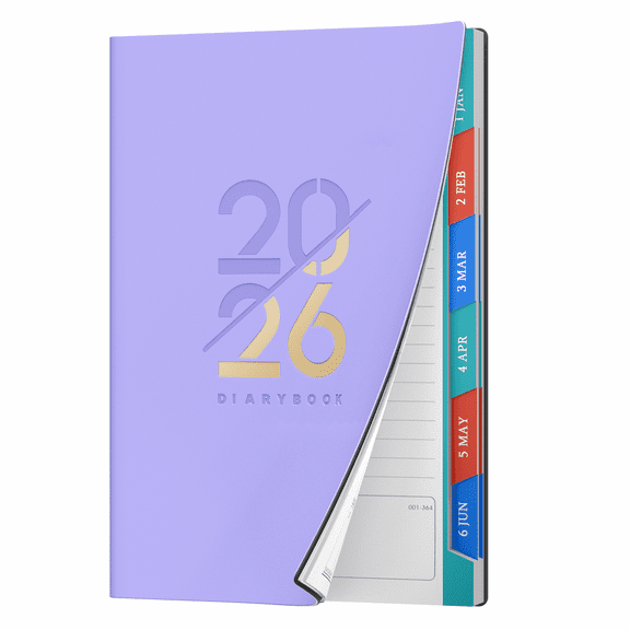 DoDoMagxanadu 2026 Planner - Academic Weekly & Monthly Planner 2026 with Monthly Tabs,5.6" x 8.3", Jan.2026 - Dec.2026, Diary Book with Hard Cover, Perfect for School & Office Schedule