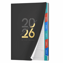 DoDoMagxanadu 2026 Planner - Academic Weekly & Monthly Planner 2026 with Monthly Tabs,5.6" x 8.3", Jan.2026 - Dec.2026, Diary Book with Hard Cover, Perfect for School & Office Schedule