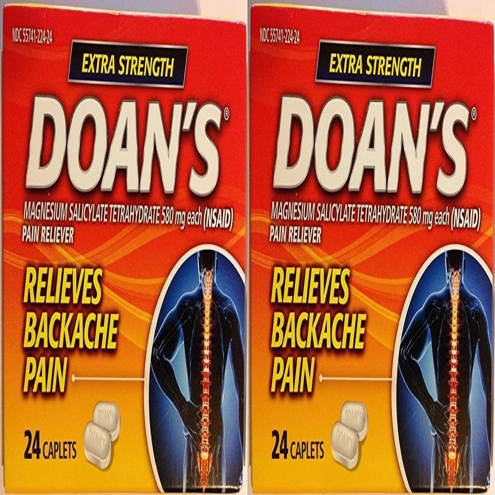 Doans Backache Pain Reliever Extra Strength 24 Count Caplets Per Doans Backache Pain Reliever Extra Strength 24 Count Caplets Per