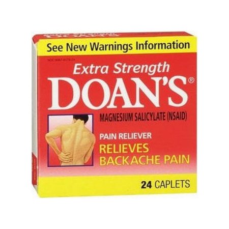 Doans Extra Strength Pain Reliever for Back Pain-24 ct. (Quantity of 5)